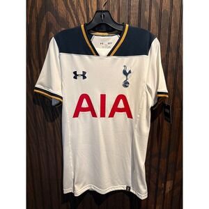 Under Armour Tottenham Hotspur 2016-17 Home Jersey White Navy Gold Mens Small